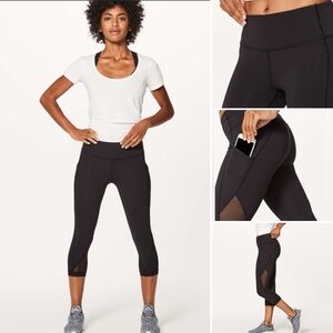 Lululemon Sweat Your Heart Out Crop